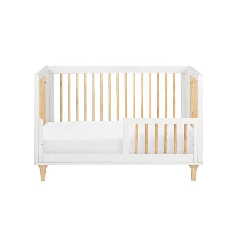 LM KIDS Factory Direct High Quality Royal Baby Crib Luxury Adult Size Cribs Baby Crib for Sale Solid Wood Kids