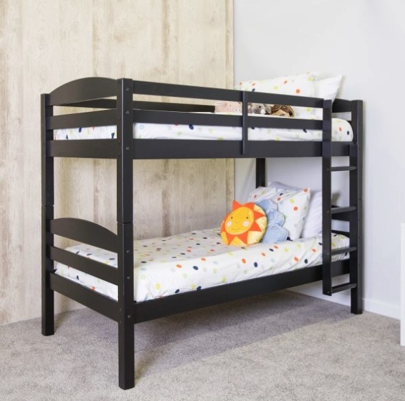 LM KIDS bedroom furniture storage bunk beds for teenagers Twin over Twin  cheap wooden box bed design