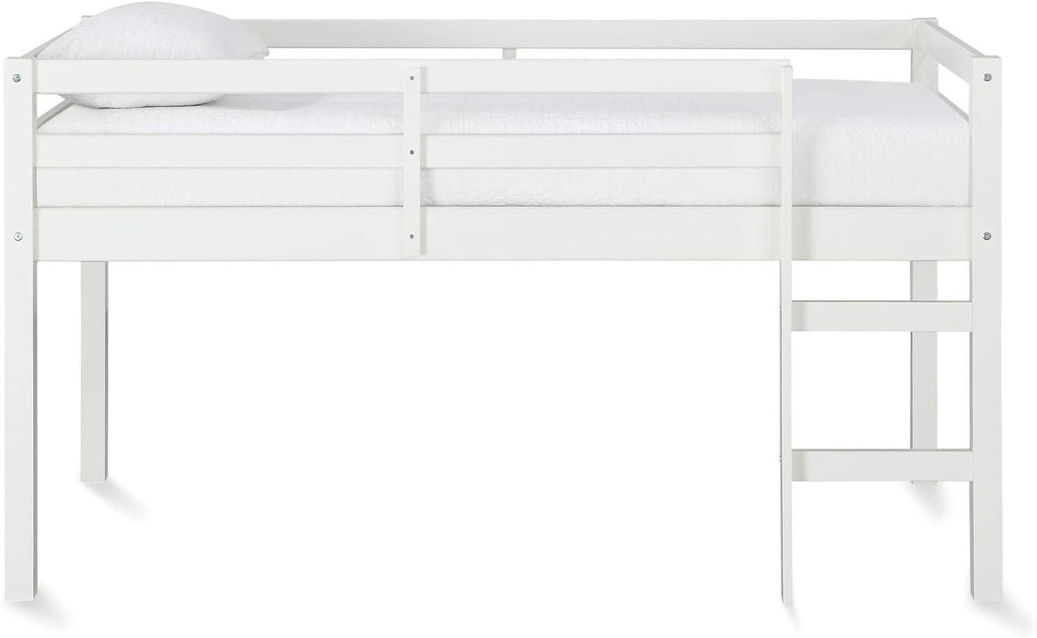 LM KIDS home furniture design single loft bed wooden bed design catalogue  white loft bed adult full size with stairs