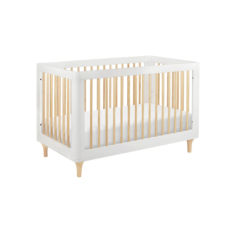 LM KIDS Factory Direct High Quality Royal Baby Crib Luxury Adult Size Cribs Baby Crib for Sale Solid Wood Kids