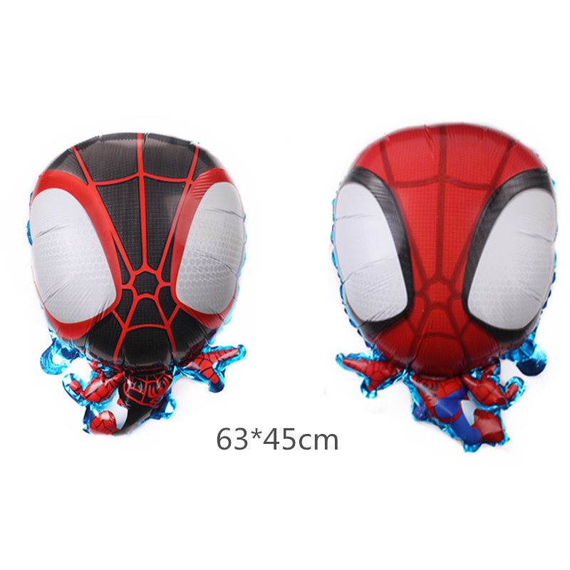 Wholesale Cheap 2023 Superhero Inflatable Toys Mylar Helium Spiderman Foil Balloons For Kids Birthday Party Decorations