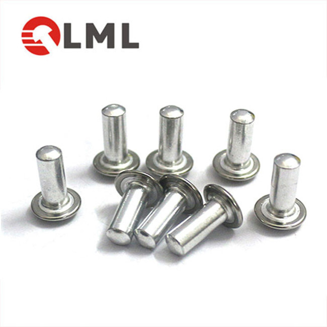 Custom Cheap Steel Rivets Manufacturer, Miniature Semi Tubular Metal Rivet Remaches For Furniture