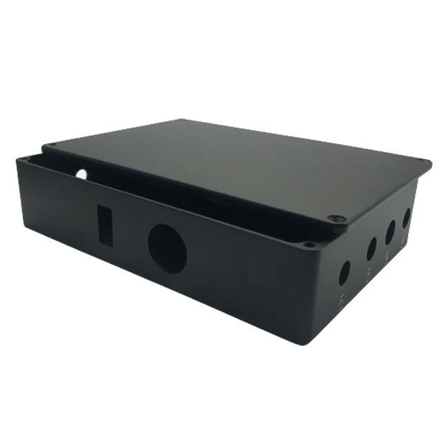 Black Sandblasted 1590B 1590G Aluminum Box Electronics Disctribution Enclosures Junction Metal Case