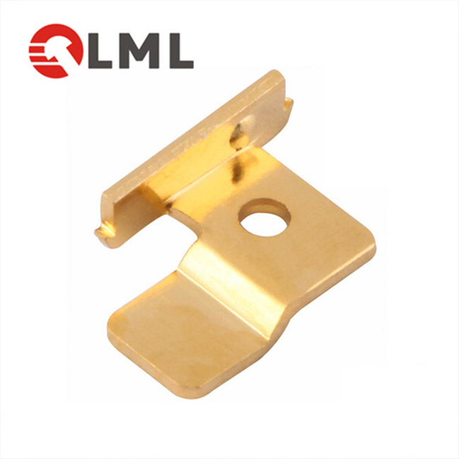 Industrial Stainless Steel Bending Stamping Spare Parts Custom Brass Metal Sheet Bending Service