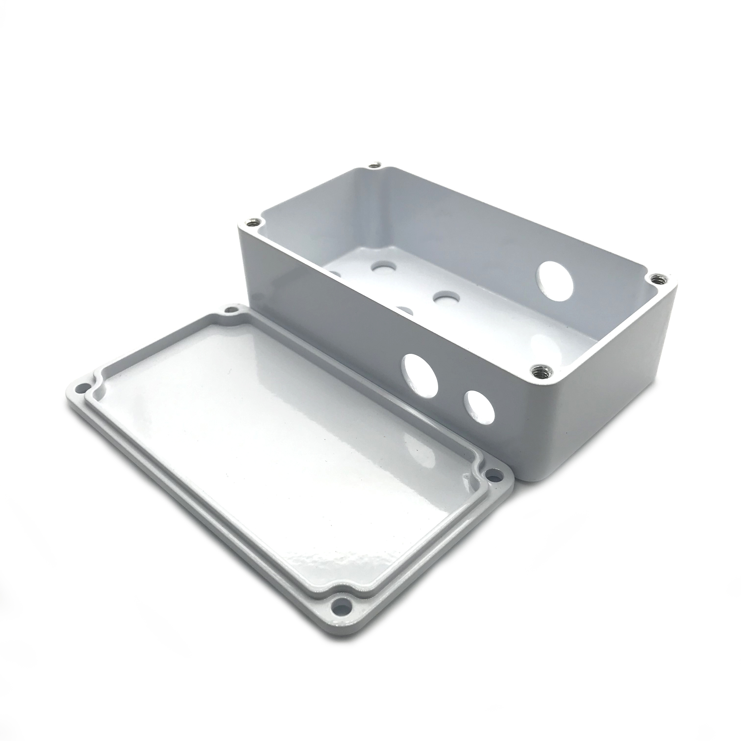 Customized CNC Machined Anodizing 1590b Aluminum Enclosure Aluminium Box CNC Milled Box Case Electronics Enclosures