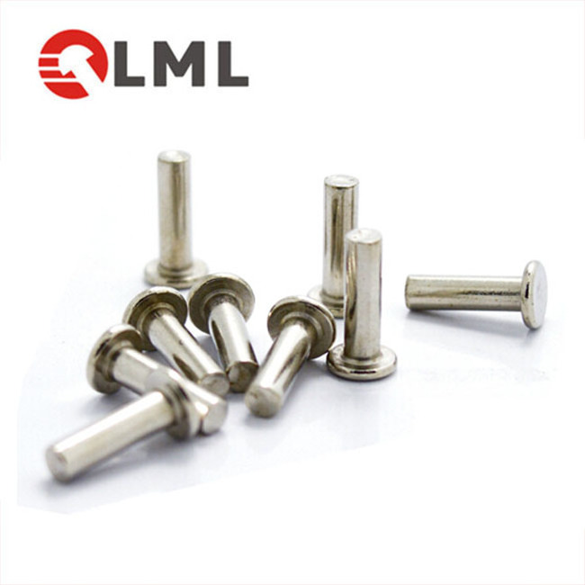 Custom Cheap Steel Rivets Manufacturer, Miniature Semi Tubular Metal Rivet Remaches For Furniture