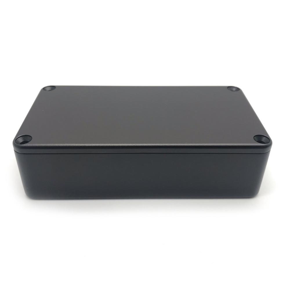 Anodized 1590A Aluminum Box CNC Machined Stainless Steel Enclosure Die Casting Outlet Box for Electronics