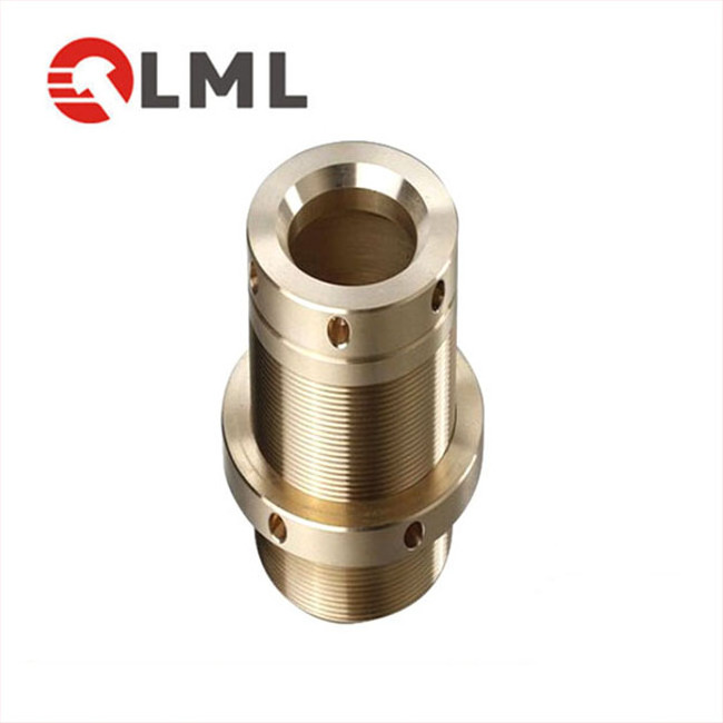 CNC Plastic Stainless Steel Aluminum Copper Brass Hydraulic Hose Threaded Pipe Ferrule Sleeve