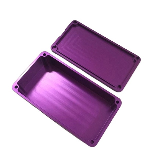 Custom Waterproof Anodized CNC Metal Stainless Steel Aluminum Enclosure Box Manufacturer