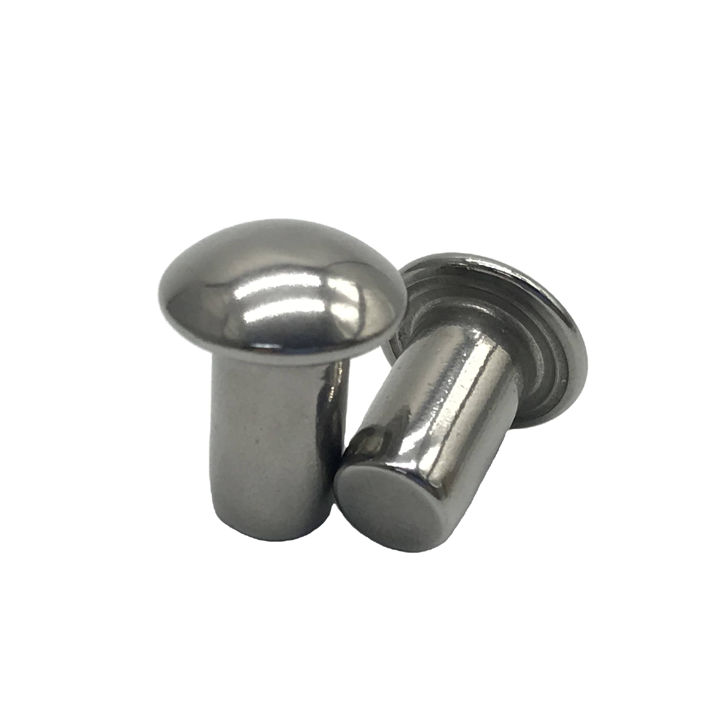 Rivets Manufacturer Solid Brass Stainless Steel Copper Aluminium Rivet With Competitive Price