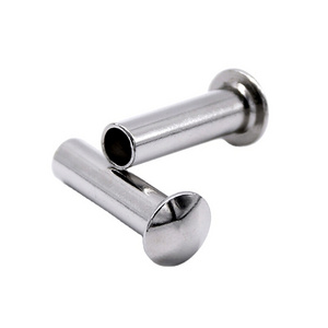 Customized Miniature Umbrella Metal Push Stainless Steel Round Head Semi-Tubular Rivet