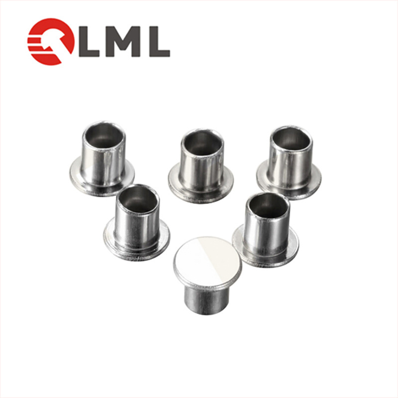 Micro Rivet Metal Copper Aluminum Furniture Countersunk Head Semi-Tubular Rivet For Folding Chairs