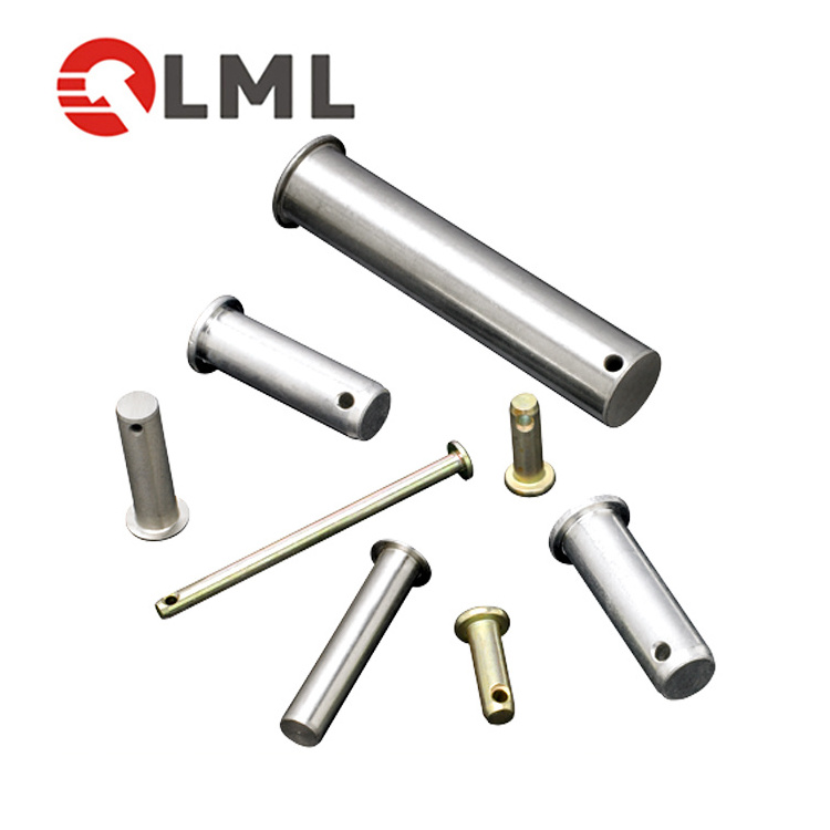 High Strength Mechanical Panel Fastener Aluminum Threaded Groove Clevis Pin