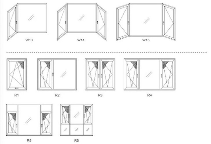 crank open 3 panel triple pvc upvc casement window