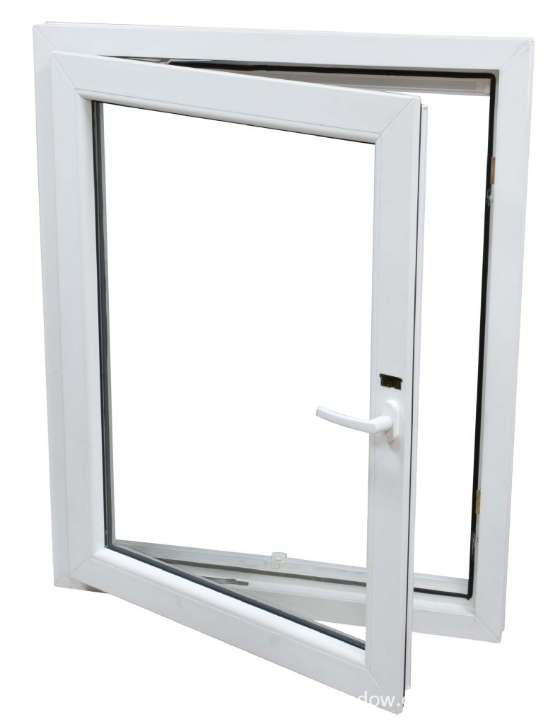 crank open 3 panel triple pvc upvc casement window