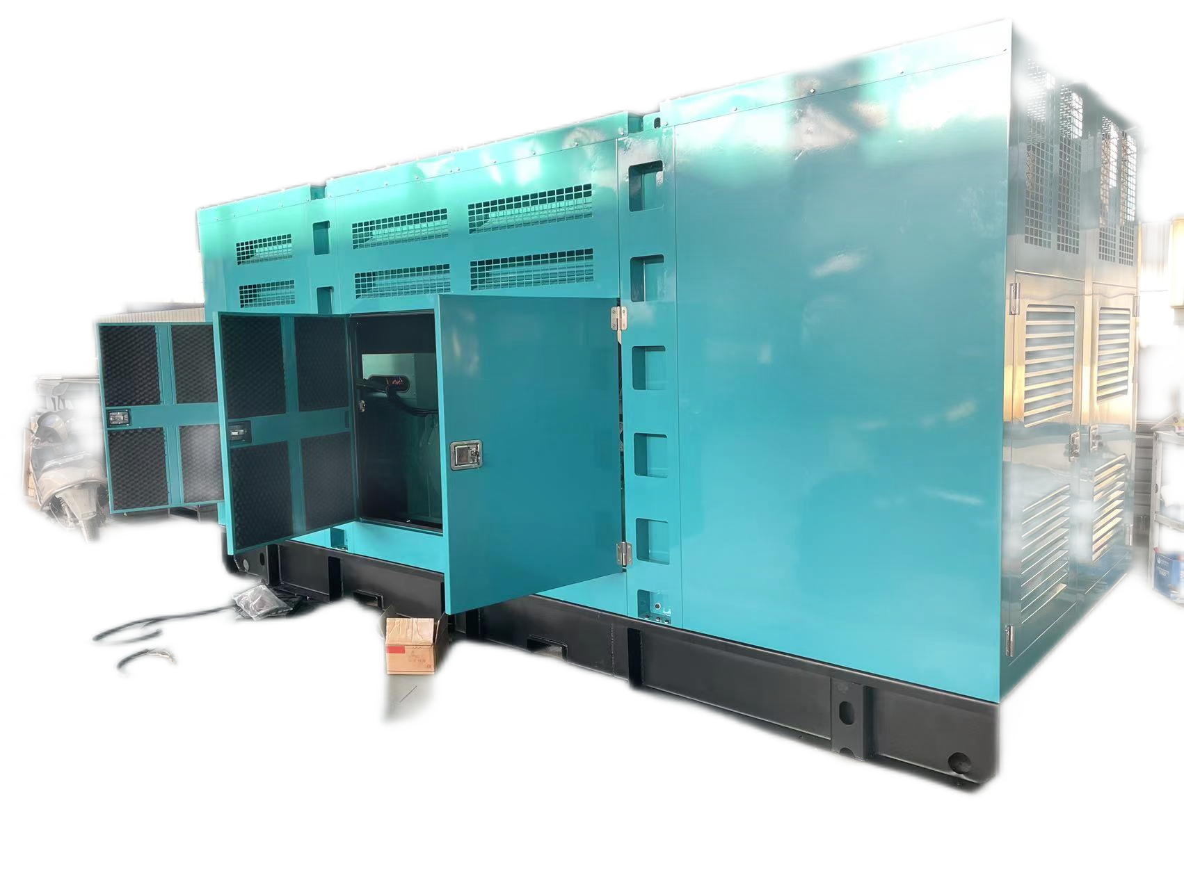 Custom 50 kva electric silent generation 40kw sound proof genset 50kva silent generator price for home