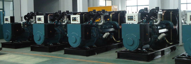 Custom 80KVA 64KW  Doosan diesel generator AC 3 phase original brand engine generator diesel open type 100KVA 150KVA