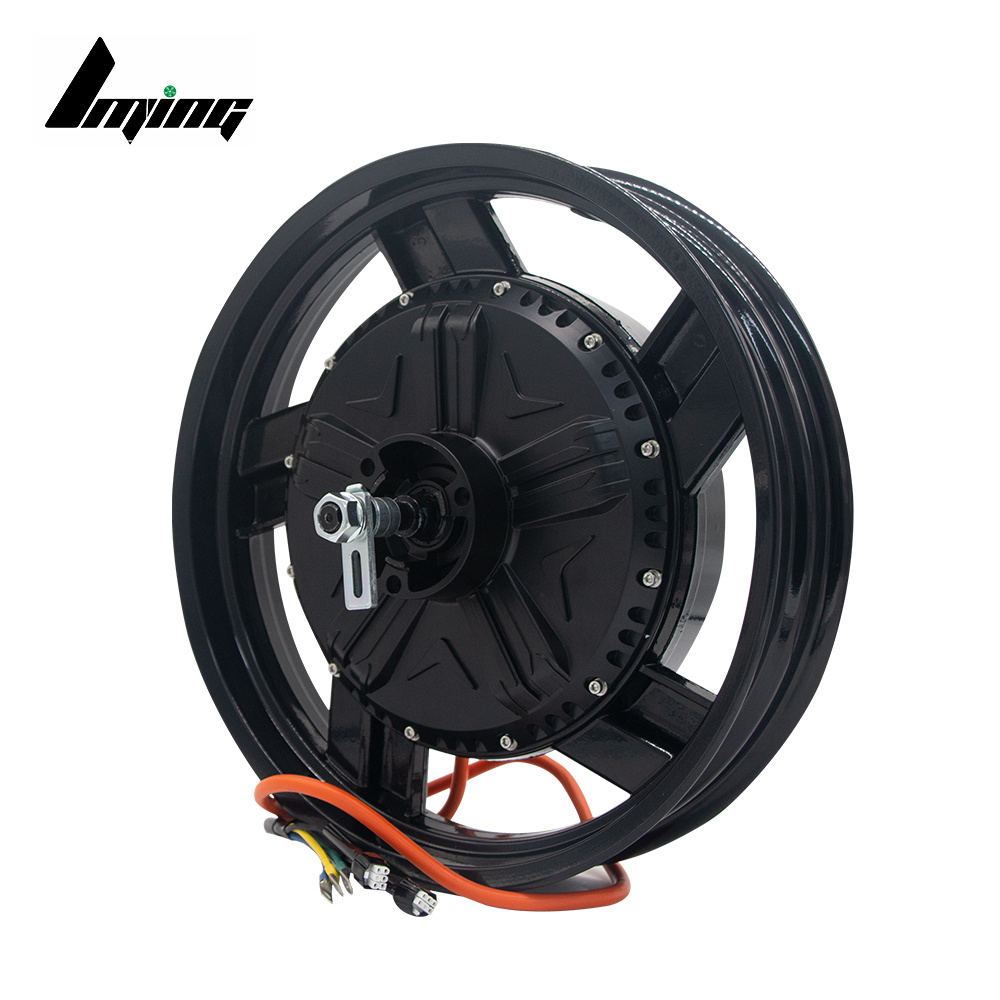 16 inch hub motor high torque 1000W 3000W 48V/60V/72V/96V motor for electric motorcycle