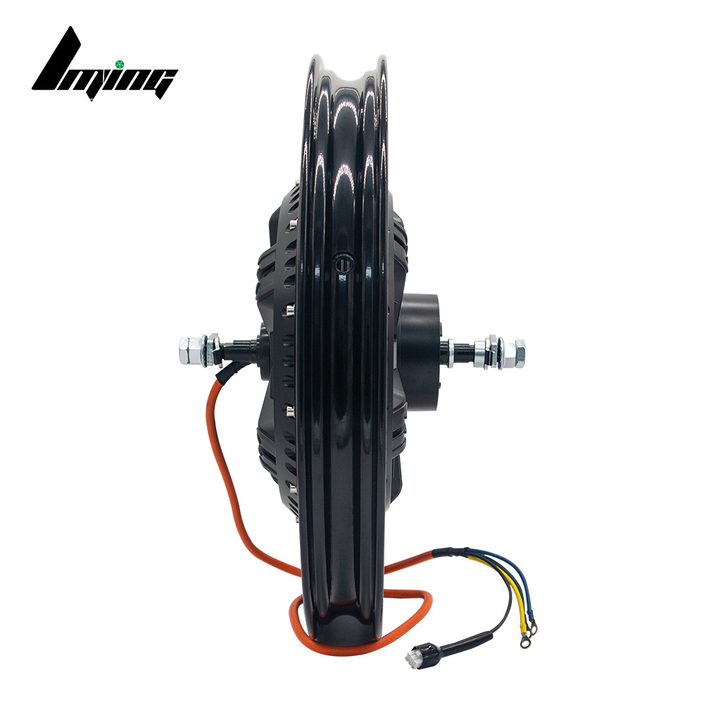 17 inch 3000w 72v motorcycle electric motor hub motor conversion kit