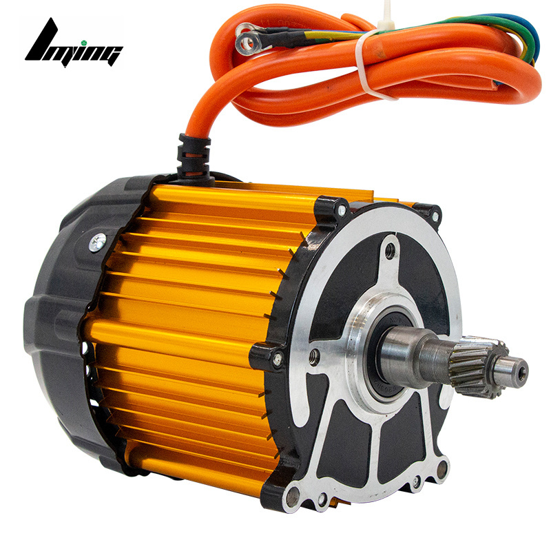 High torque brushless hub motor 1200w 48v dc differential speed motor for electric tricycle