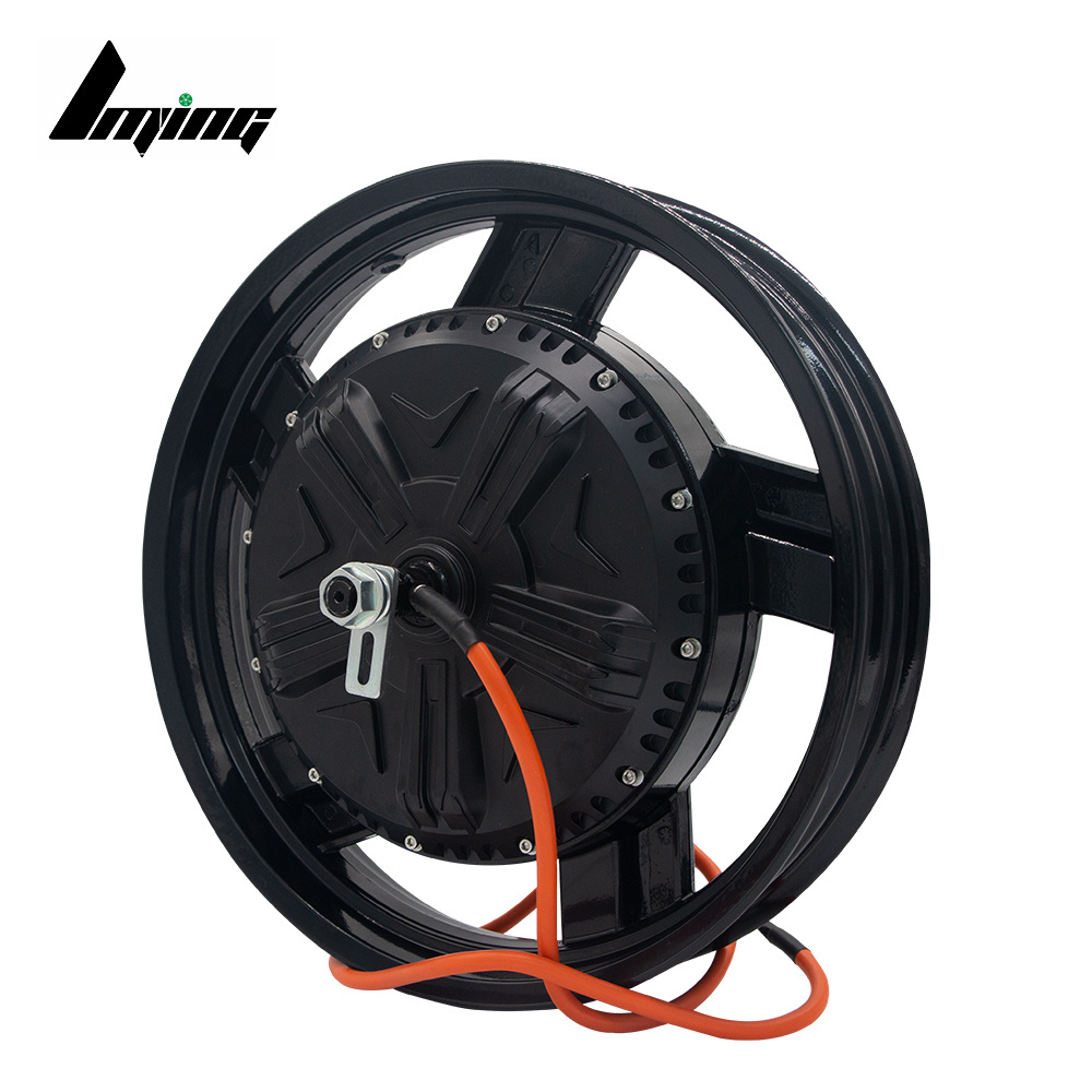 16 inch hub motor high torque 1000W 3000W 48V/60V/72V/96V motor for electric motorcycle