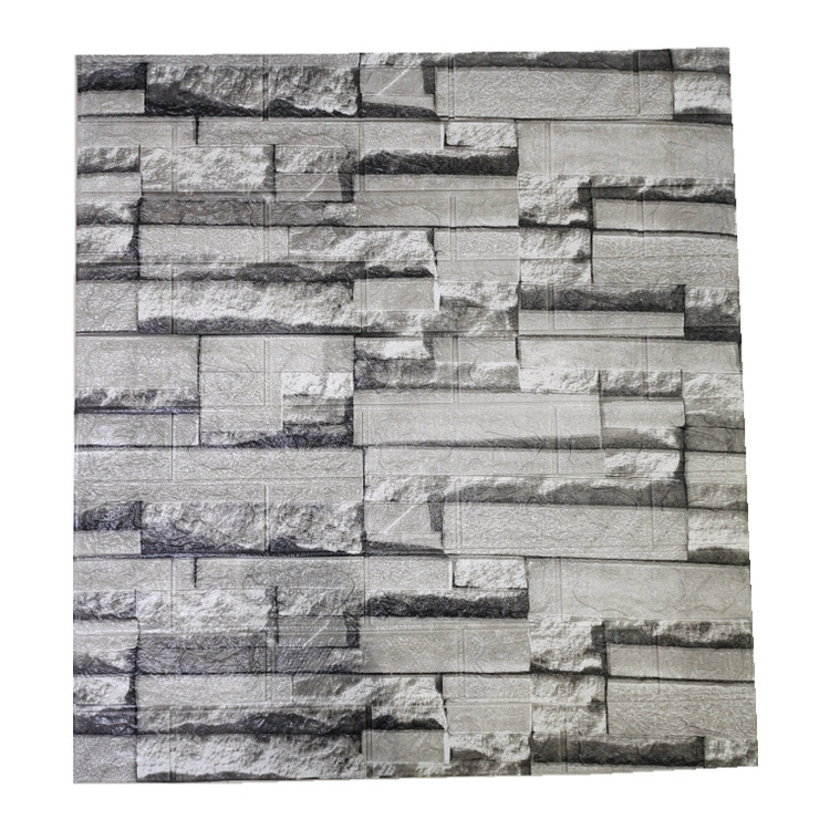 Multifunctional peel and stick stone wallpaper wooden wall cladding tiles made in China