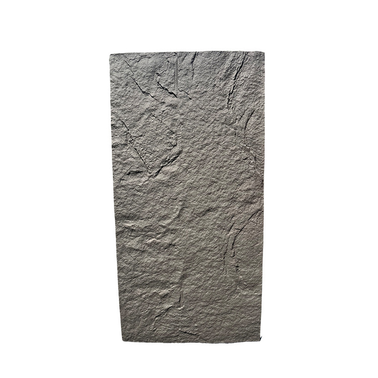 Pu Stone Decorative Wall Panel Light Weight Pu Large Faux Stone Rock 3D Pu Stone Foam Mould