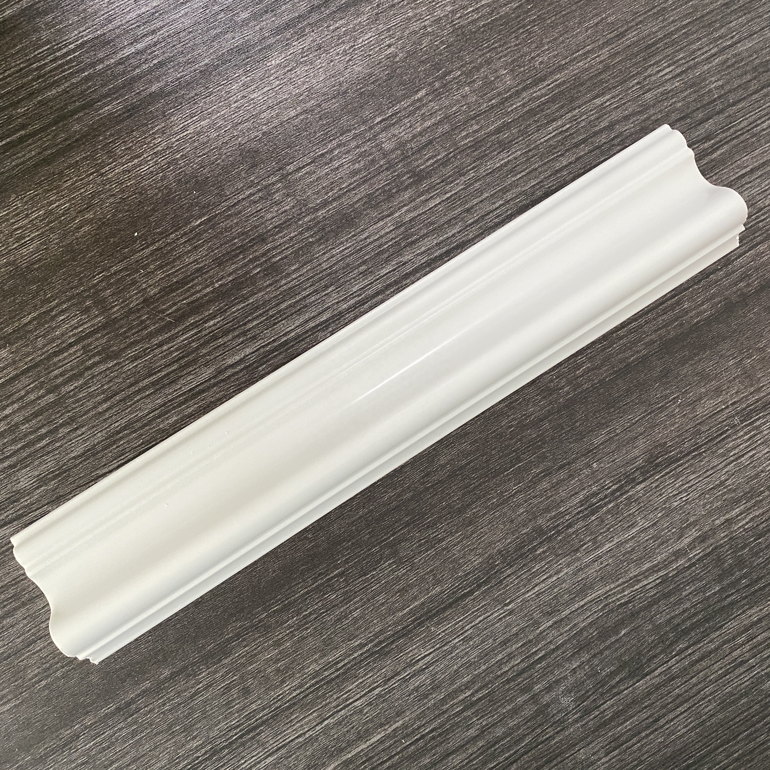 Decorative Plastic Waterproof Flexible Trim Wall Panel White Moulding Quick Install Edge Line Chair Rail ps wall panel skirting