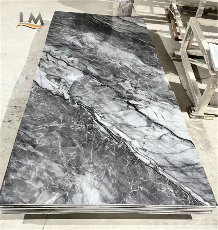 pvc marble laminate sheet 3mm  plastic marble panel marble alternative  plastic sheet