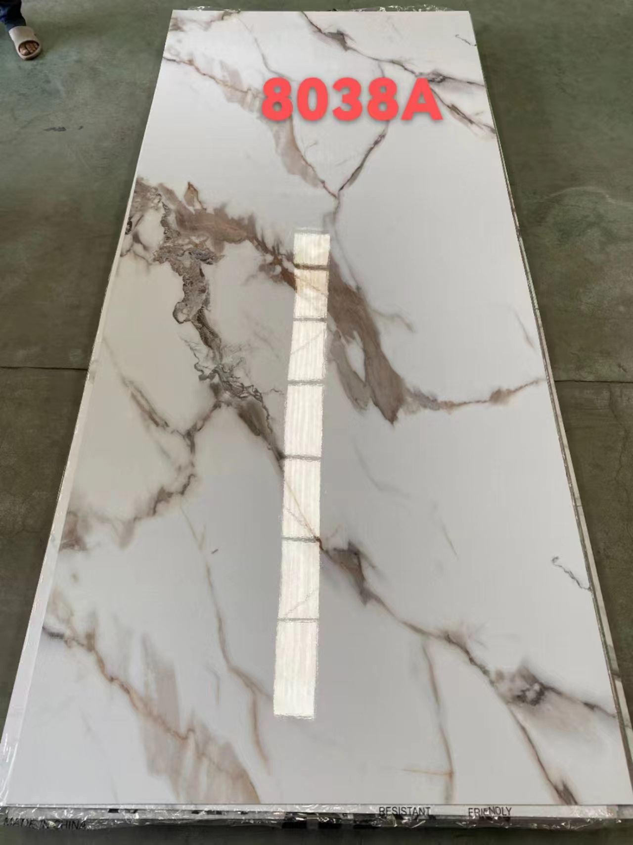 marble replacement pvc marble plate for wall decoration uv pvc sheet hot Sale Eco-friendly Marble alternative UV PVC Wall Sheet