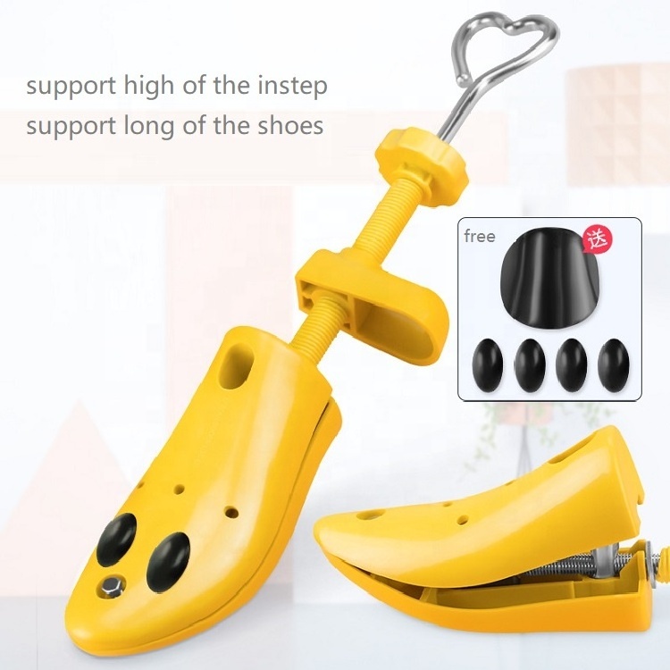 LM-P5505 Practical Plastic Adjustable Length Men and women Shoe Tree Stretcher Boot Holder