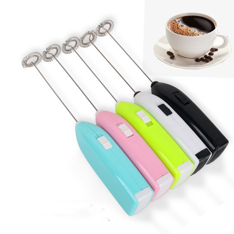 custom logo rechargeable usb handheld drinks coffee mixer battery milk foam maker automatic electric milk frother for lattes