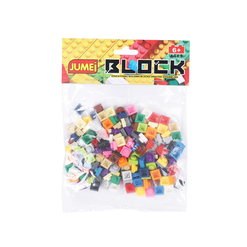 1 Dollar item multicolor 48 pcs building block bag pack for promotion gift toy