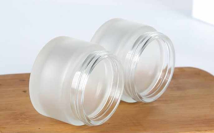 Stocked Skin Care 5g 10g 15g 20g 30g 50g 60g 100g Frosted Plastic Black Glass Faec Cream Jar Bottle Packing