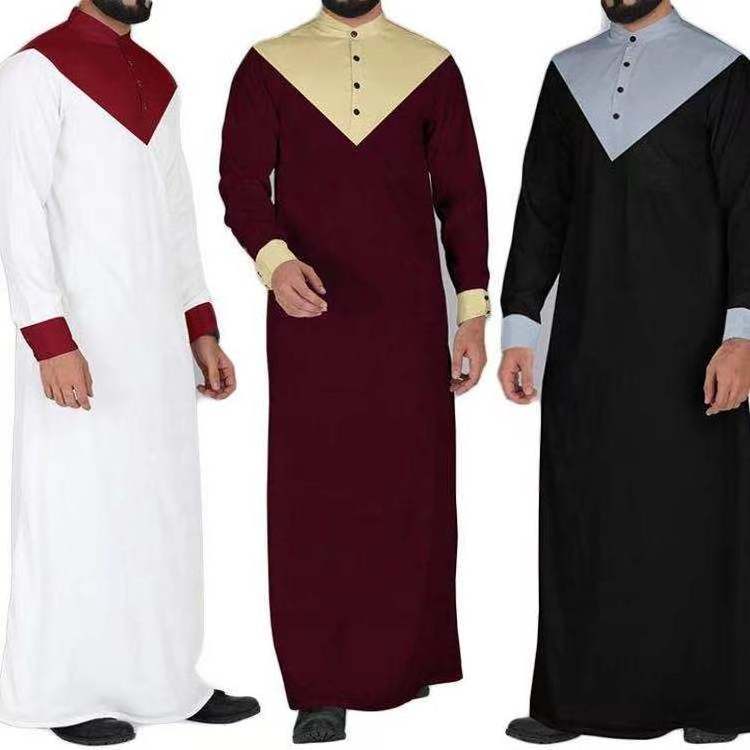 Limanying haramain thobe men Middle East Saudi Arab Long Sleeve Men thobes mens dubai muslim arab thobe