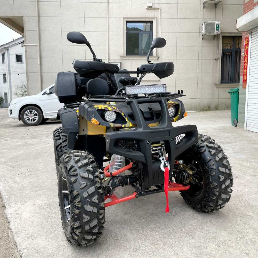 LNA steering is fantastic 6000w farm quad 4x4 utility atv electric