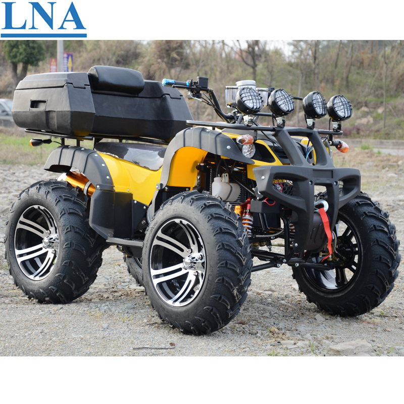 LNA riding comfortably 300cc gas powered quad