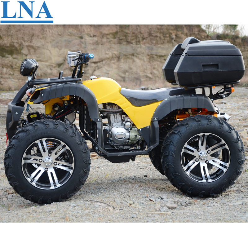 LNA riding comfortably 300cc gas powered quad