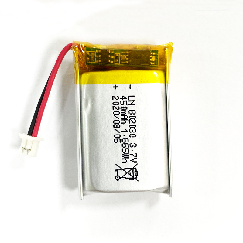 Long Life Lithium Ion Batteries with PCB for Car Smart Watch Rechargeable Li-ion Battery  802030 3.7V 400mAh Lipo Battery