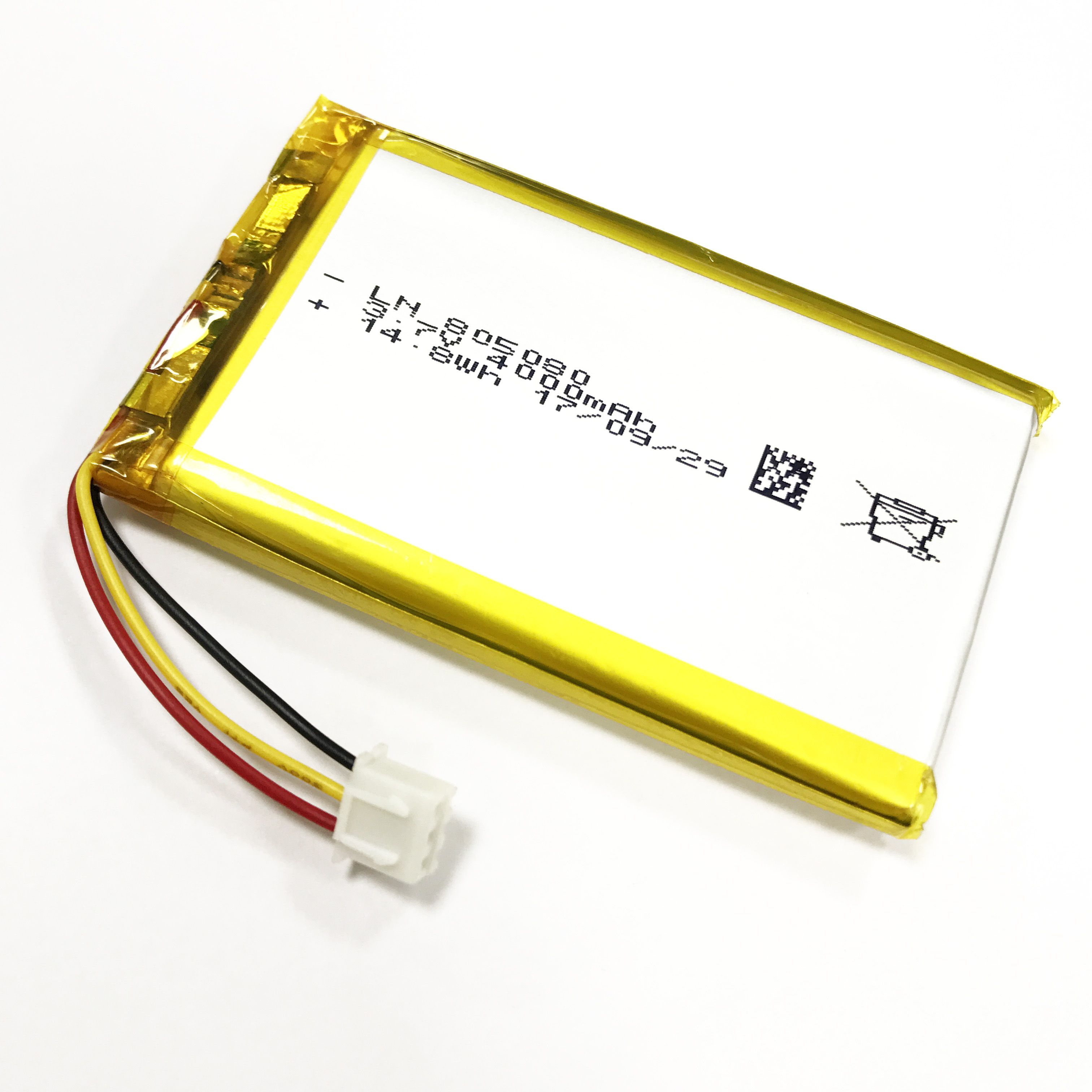 Ultra Thin Li Batteries Smallest Rechargeable Lipo Tablet Cell 3.7V Li Ion 105080 5000Mah Lithium Polymer Battery