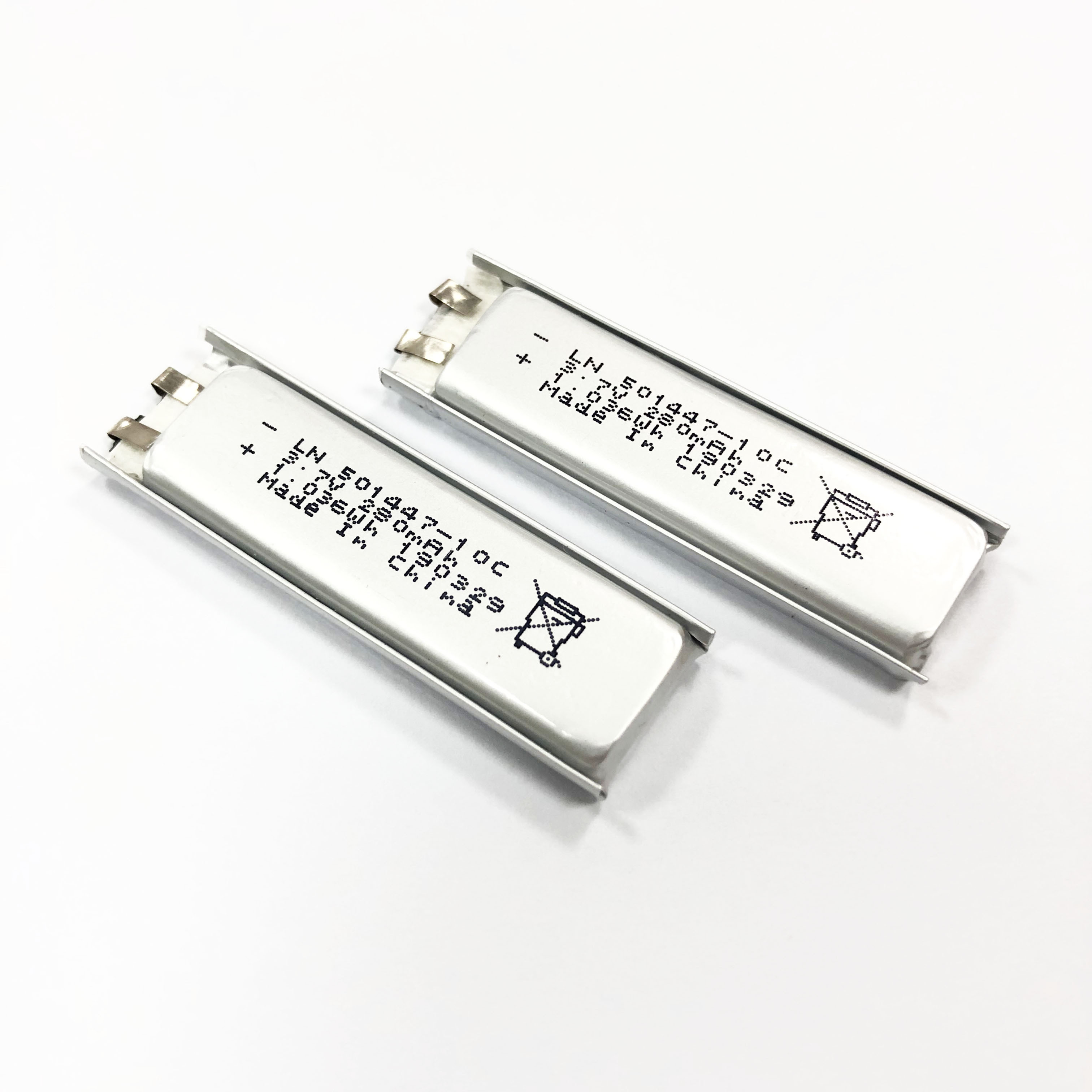 Ultra Small 0.5Mm Thickness Lithium Polymer Battery 3.7V 25Mah 80Mah 230Mah 401430 Lipo Battery For Bluetooth Headset