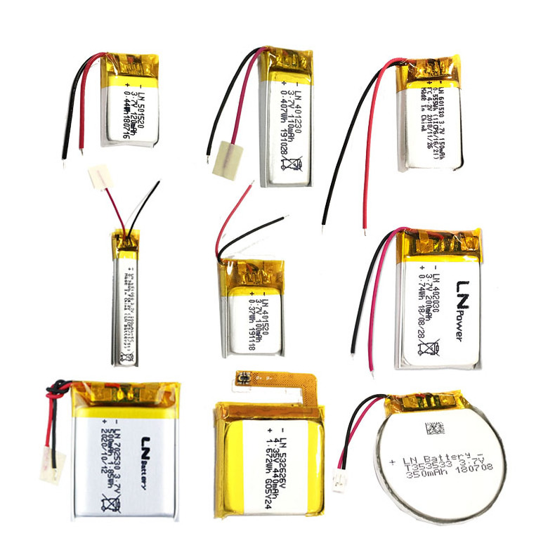 Ultra Small 0.5Mm Thickness Lithium Polymer Battery 3.7V 25Mah 80Mah 230Mah 401430 Lipo Battery For Bluetooth Headset