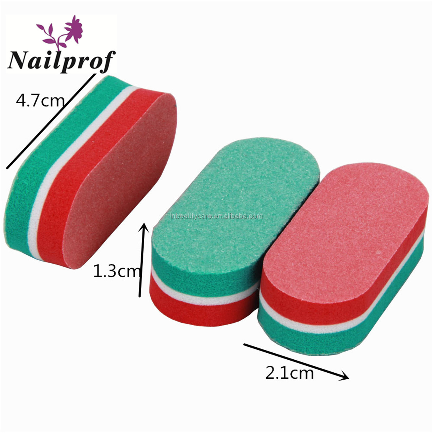 Mini Nail Buffer Nail File Wholesale OEM Customized Logo Buffer Sponge Different Grits Double Sides Buffer Block