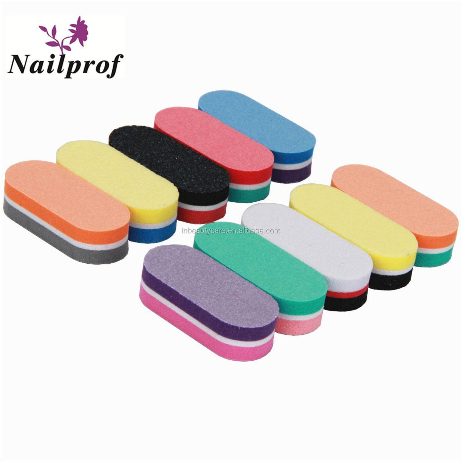 Mini Nail Buffer Nail File Wholesale OEM Customized Logo Buffer Sponge Different Grits Double Sides Buffer Block