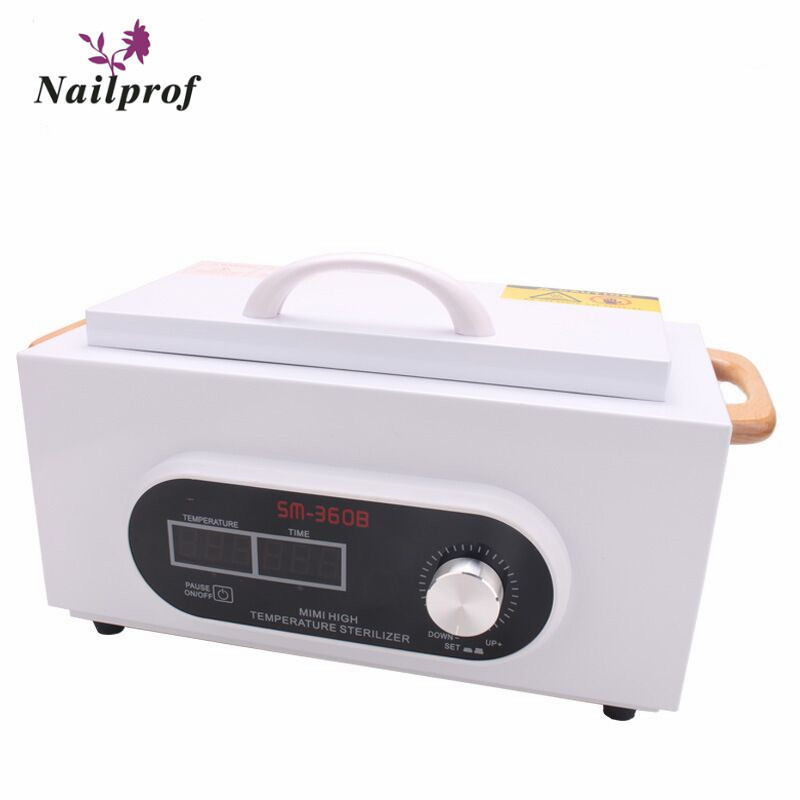 Nailprof  Salon Tool Autoclave Machine Dry Heating Sterilizer for Tweezers, Scissors with EPA