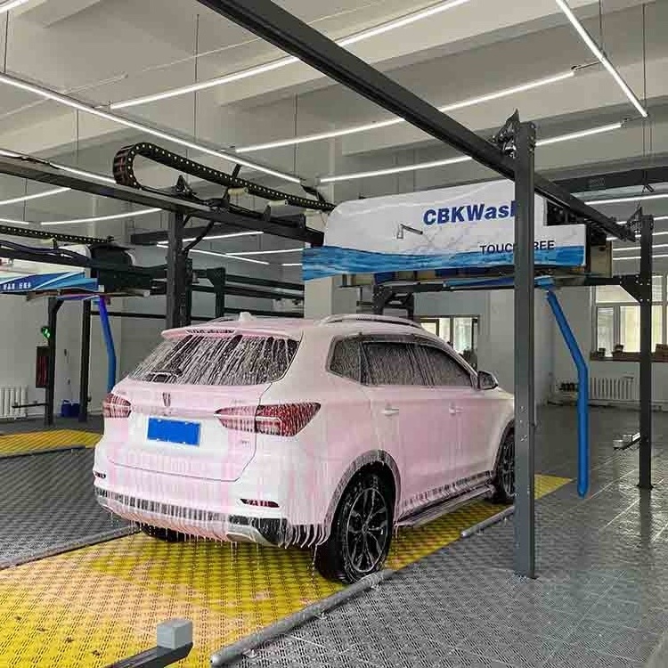 Cbk Laser Wash 360 Car Tunnel System Jeton Lavage Auto Wash Mobile Steam Washer Car Wash Machine