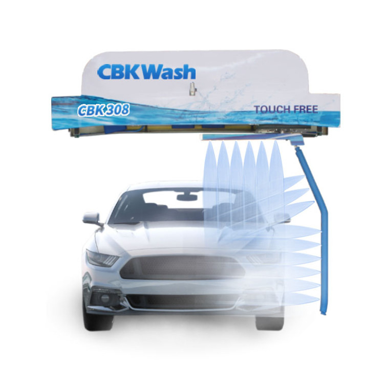 CBK 308 smart 360 automatic PLC control touchless/touchfree car/vehicle wash cleaning machine with factory price