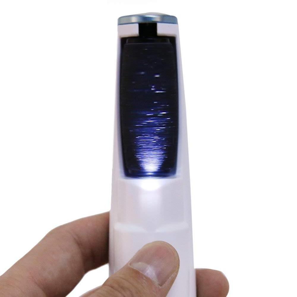 Callus Remover for Cracked Thick Dead Hard Skin,Rechargeable callus shaver with LED light