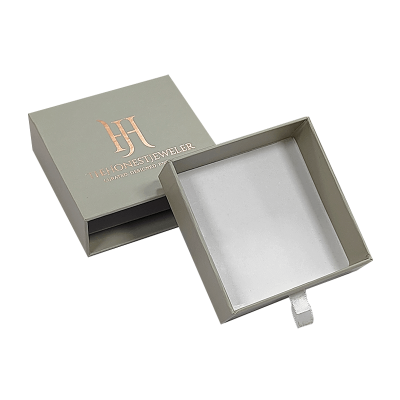 Wholesale Custom Paper Cardboard Small Jewelry Sliding Box Packaging Slide Drawer Gift Box for Jewelry