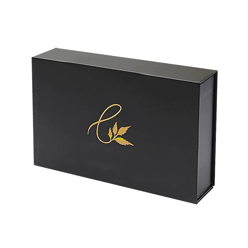 Wholesale Price Black Cardboard Gift Paper Magnetic Lock Close Packaging Box Flip Top Open Boxes with Magnetic Closure Catch